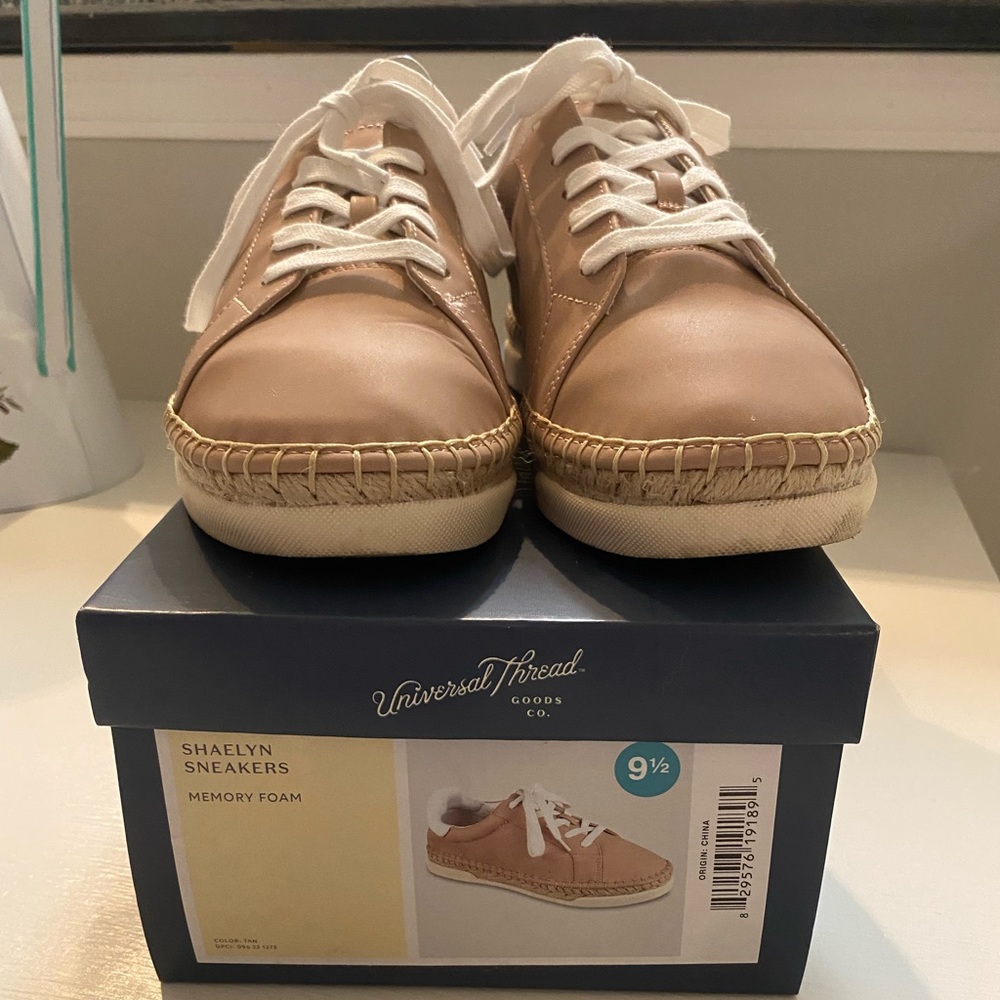 Universal Thread Tan Sneakers - image 1
